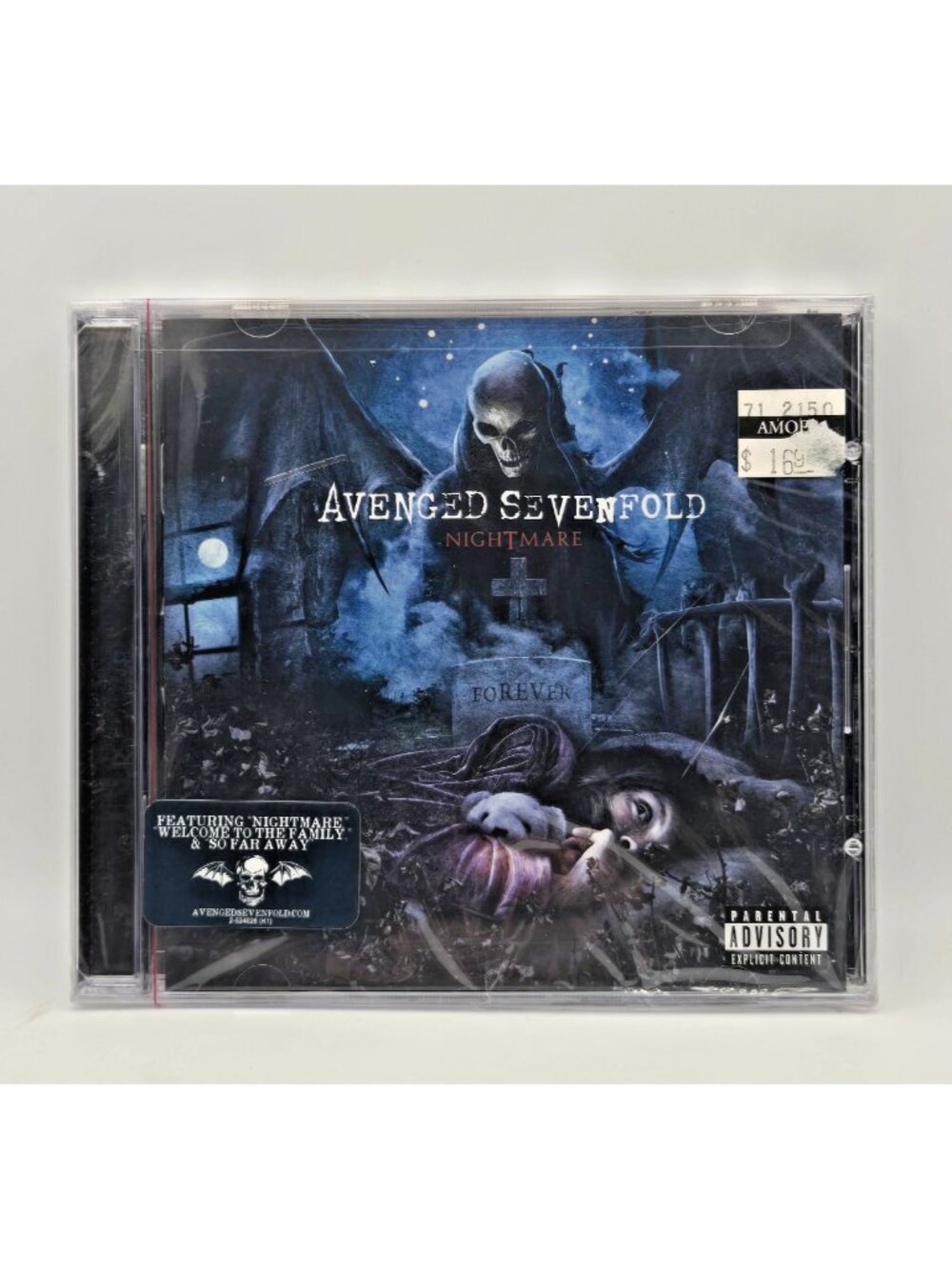 Avenged Sevenfold Nightmare CD 2010 New Sealed Warner Bros Heavy Metal Rock